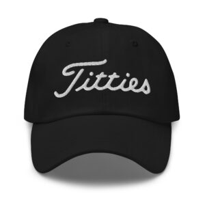 Titties Golf Dad Hat