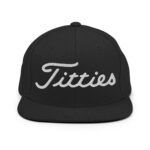 Titties Golf Snapback Hat