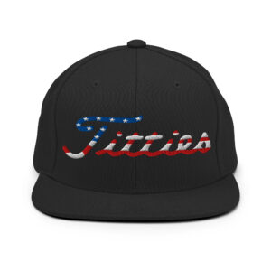 Titties Golf USA Snapback Hat