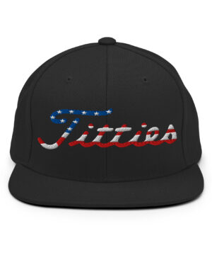Titties Golf USA Snapback Hat