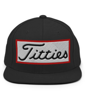 Titties Golf Snapback Hat Limited Ed.1
