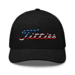 Titties Golf USA Trucker Hat